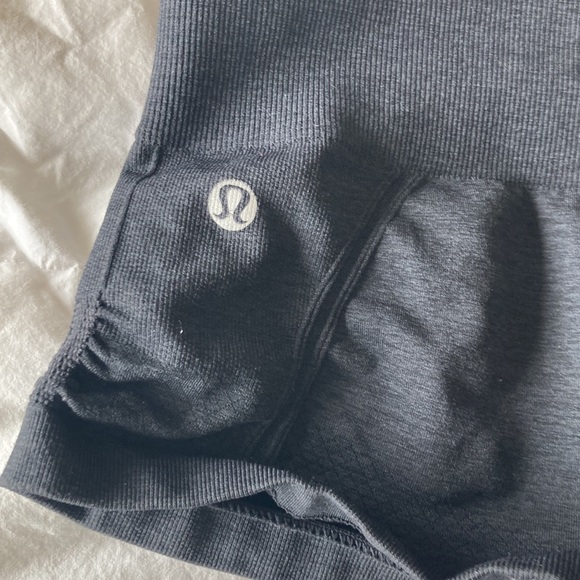 Black Lululemon shorts - Picture 2 of 4